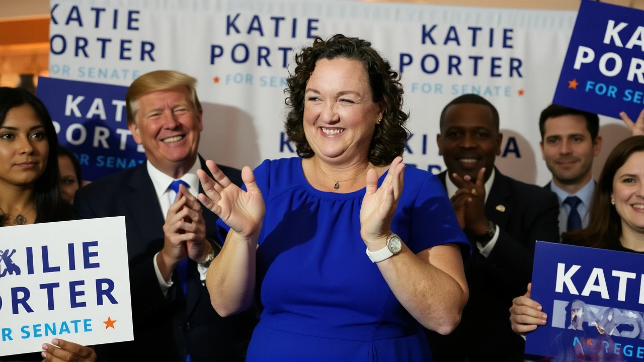 Katie Porter storms CBS interview over Trump question, campaign rattled